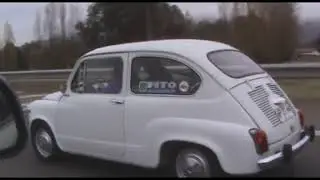 CLUB FITO 600 - ROMEO A ALTA VELOCIDAD - FIAT 600 SEISCIENTO SEICENTO A 120 kmh - CARRERA DE AUTOS