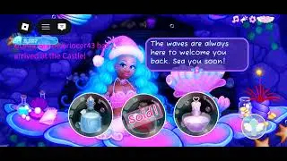Holly Mermaid tail royale high (Legendary) try on. 