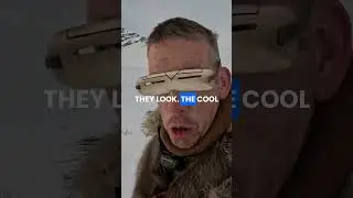 ❄️ Luke from Outdoor Boys Explores Ancient Inuit Snow Goggles  #survival  #gear  #snow  #Cultural