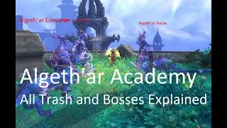 Algeth'ar Academy Complete Walkthrough guide - All Mobs and Bosses Explained - WoW Dragonflight Beta