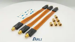 ARLI 3 x Fensterdurchf&uuml;hrung UltraSlim + 6 x F-Stecker