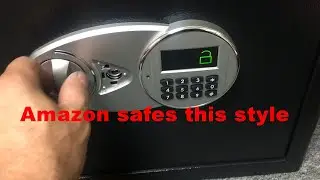 Lets read the manual Amazon Basics Depository Safe how to Change default code batteries Nice safebox