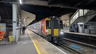 (Rare Allocation) One of SWR's last Class 458/5s departing Wimbledon Station 31/12/25