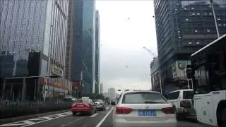 Shenzhen's Shennan Blvd - From 车公庙 to 福田口岸