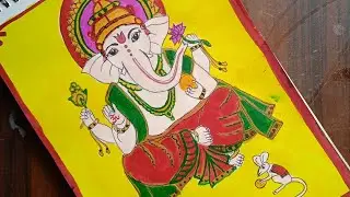 How To Draw Beautiful Ganpati Bappa morya? Sundar Ganpati Bappa morya Kaise Banaye?
