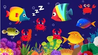Fish lullaby  Bedtime lullaby & calming undersea  Fish aquarium  Baby sleep music #fishlullaby #198