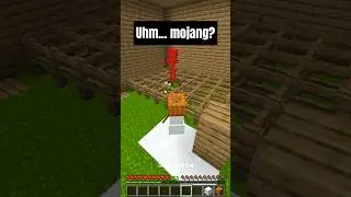 Care to explain mojang... ... #minecraft #shorts #mojang