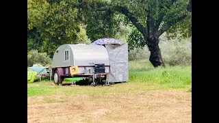 Free USFS Camping Los Padres Nat. Forest- Our life #teardroptrailer #offgrid #drycamping #tinycamper
