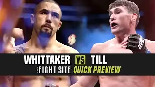 Robert Whittaker vs Darren Till Tactical Preview