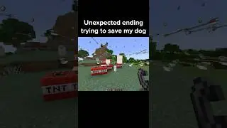 Minecraft Dog Moment