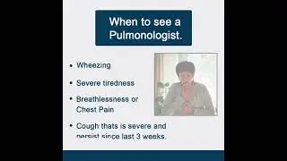 When to see a pulmonologist