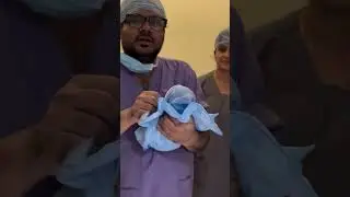 A wonderful moment as a young couple was blessed with a baby boy!