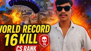 World record 16 kill in cs rank 🔥 || GANESH FF || GANESH FF 😉