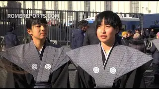De Japón al Vaticano en kimono para recordar a los primeros jesuitas del país