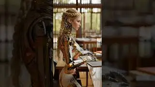 Robot Librarian 2025: The Cutest Assistant You&rsquo;ll Ever Meet 🤖📚 #humanoidrobot #ai #shorts