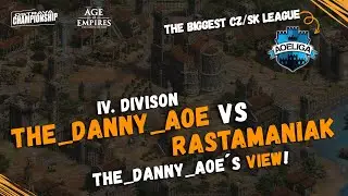 Age of Empires II CZ/SK League - IV. Division (2023) | The Danny AoE vs Rastamaniak | #aoeliga