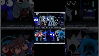 INCREDIBOX SPRUNKY SPRUNKI COLD AS FROST but spranki swapped #trending#fedshorts #shorts