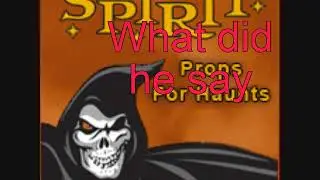 Spirit Halloween radio commercial.  But listen at 20:00