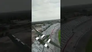 P-51 MUSTANG over DAYTONA INTERNATIONAL SPEEDWAY! #shorts #microsoftflightsimulator