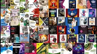 Social Media Banners Ads Ultimate Bundle in Photoshop Psd Free