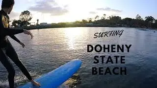 Doheny State Beach Surfing 2018 -Dana Point California- GoPro