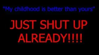 Gaming Generation Elitism Rant