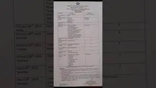 HSLC EXAMINATION PROGRAMME 2024.. For more update SUBSCRIBE MY CHANNEL