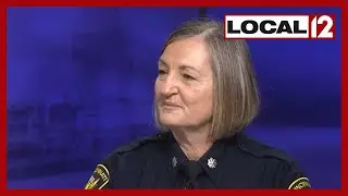 Teresa Theetge talks about being first woman to head the Cincinnati Police Department