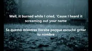 Adele - Set Fire To The Rain (Live at The Royal Albert Hall) Letra + Traducci&oacute;n
