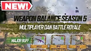 CODM Season 5 Major BUFF