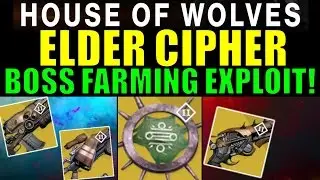 Destiny Elder Cipher Boss Farming Exploit! | Quick Tip! | Complete your Elder Cipher Bounty FAST!