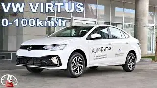 Volkswagen Virtus - El mini Jetta (0-100km/h)