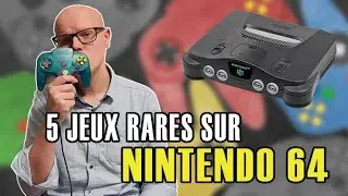 5 JEUX PEU COMMUNS/RARES SUR NINTENDO 64