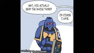 the Space Wolves do not support this action | Warhammer 40k comic dub