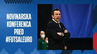 Novinarska konferenca pred začetkom #FutsalEURO