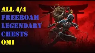 ALL 4/4 FREEROAM LEGENDARY CHESTS - Omi (AC Shadows)