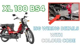 Xl 100 BS4 ISG CONTROL Full details with wiring colour code || Full tutorial 