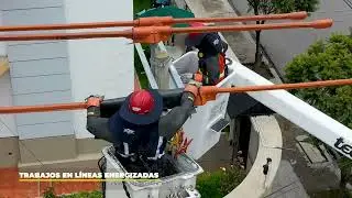 TRABAJOS EN LÍNEAS ELÉCTRICAS ENERGIZADAS