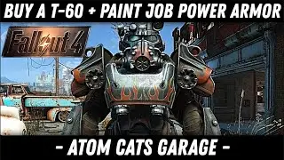 Atom Cats Garage: Rowdy Shop - Custom T-60 Power Armor & Paint Job Guide | Fallout 4