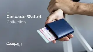 Cascade Wallet Collection by &Ouml;gon Design
