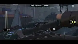 Pure Sniper Z9 Level 10 Mine Sweeper Destroy four Sea Mines