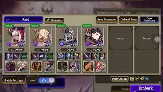 WoTV: FFXIV Forgiven Dissonance Raid. Auto Solo. No RSterne/duane/exorcist