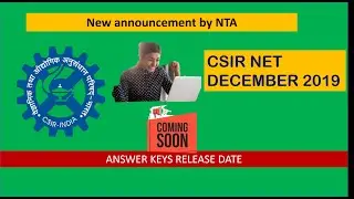 CSIR NET December 2019 #ntacsirnet answerkey #answerkey #life science answer key