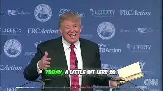 Memories from the Past: Donald Trump's Personal Bible at Values Voter Summit