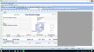 Sage 200 Evolution -  Report Designer