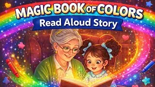 The Magic Book of Colors 🌈 Read Aloud Story for Kids | Grandma&rsquo;s Stories