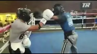 Teofimo Lopez Sparring At The Toprank Gym With Commentary