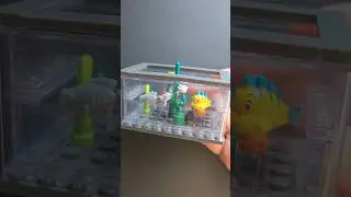 I built aquarium out of LEGO #how #moc