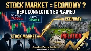 Stock Market Economy Se Kaise Connected Hai? | GDP, Inflation, Interest Rates Explained |