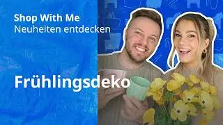 Wie dekoriere ich mein Zuhause f&uuml;r den Fr&uuml;hling? | IKEA Shop With Me mit @CindyPhil